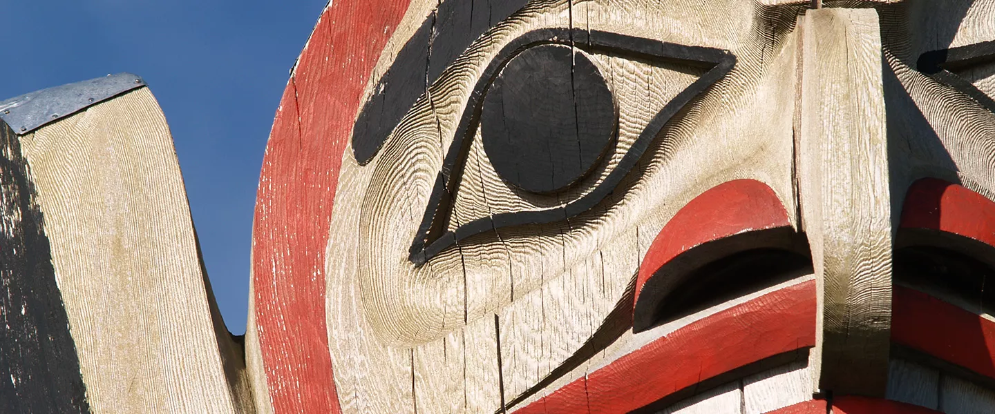 unique totem in vancouver