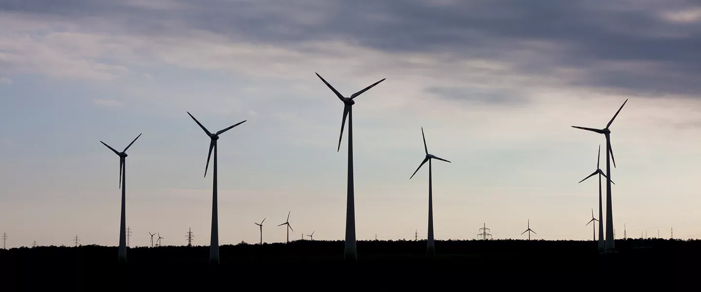 wind turbines