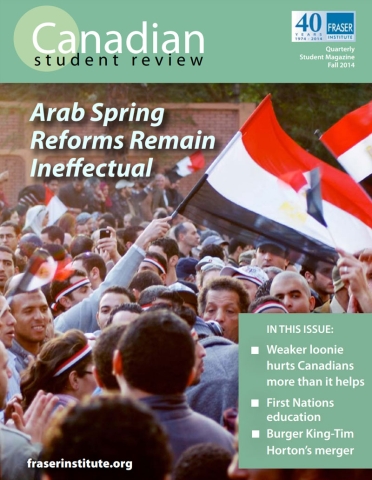 Canadian Student Review Fall 2014