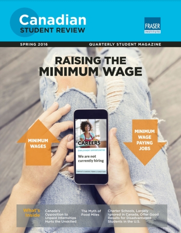 Canadian Student Review Spring 2016