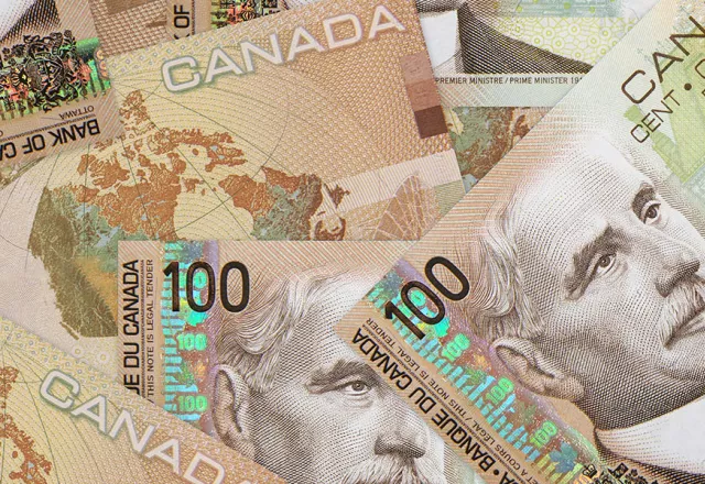 canadian 100 bills